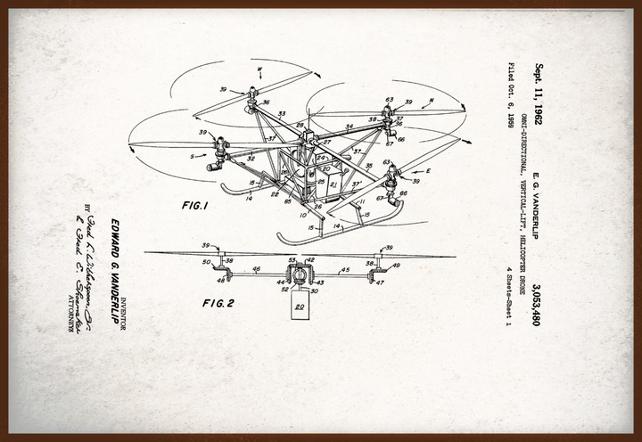 Patent - drone 1962
