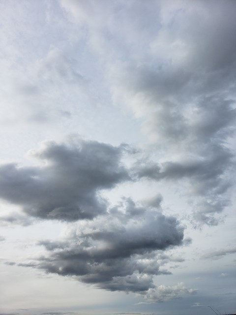 Sky with clouds