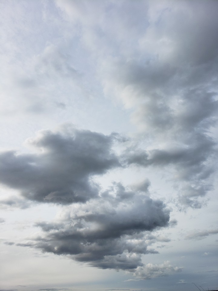 Sky with clouds