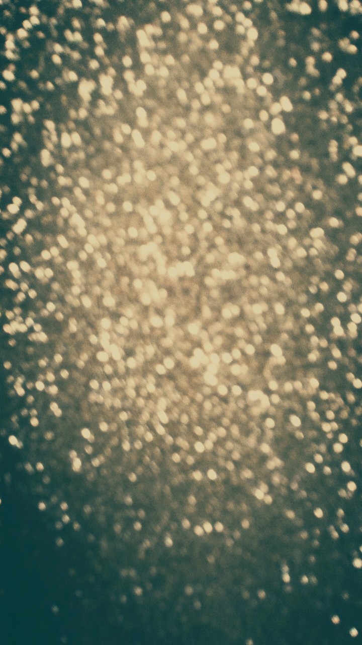 Gold glitter