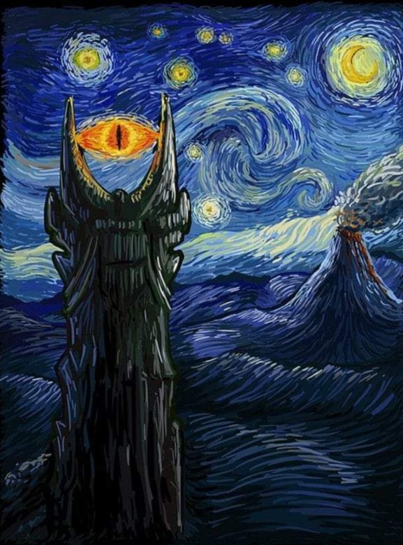 van gogh LOTR
