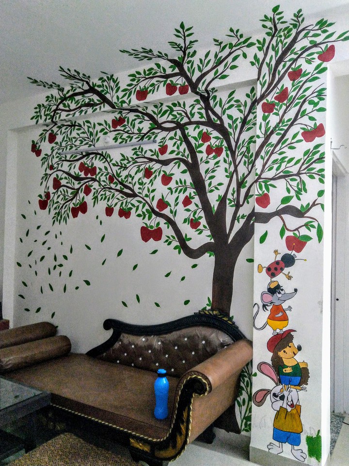 My wallpainting. .