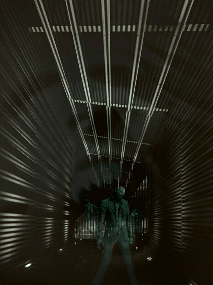 zombie hallway. Halloween