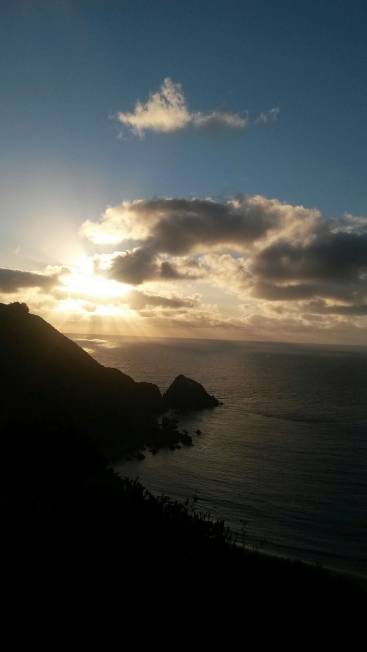 atardecer