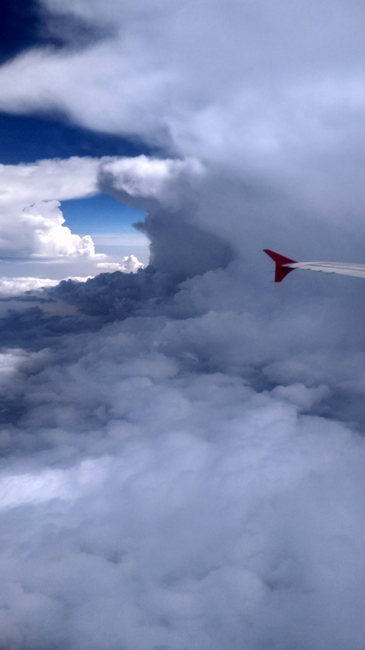 Into the clouds