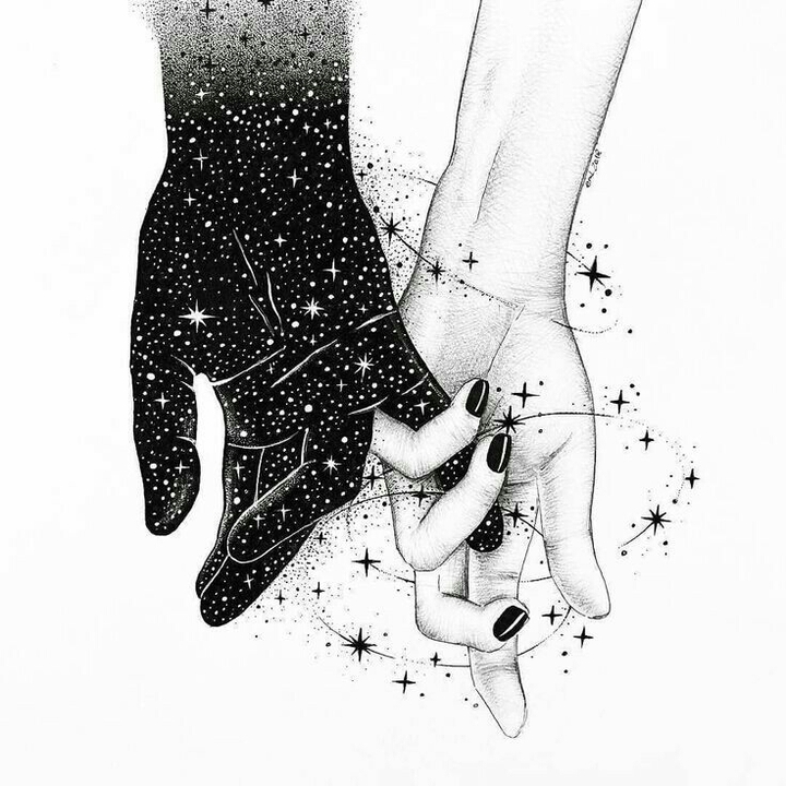 Two hands