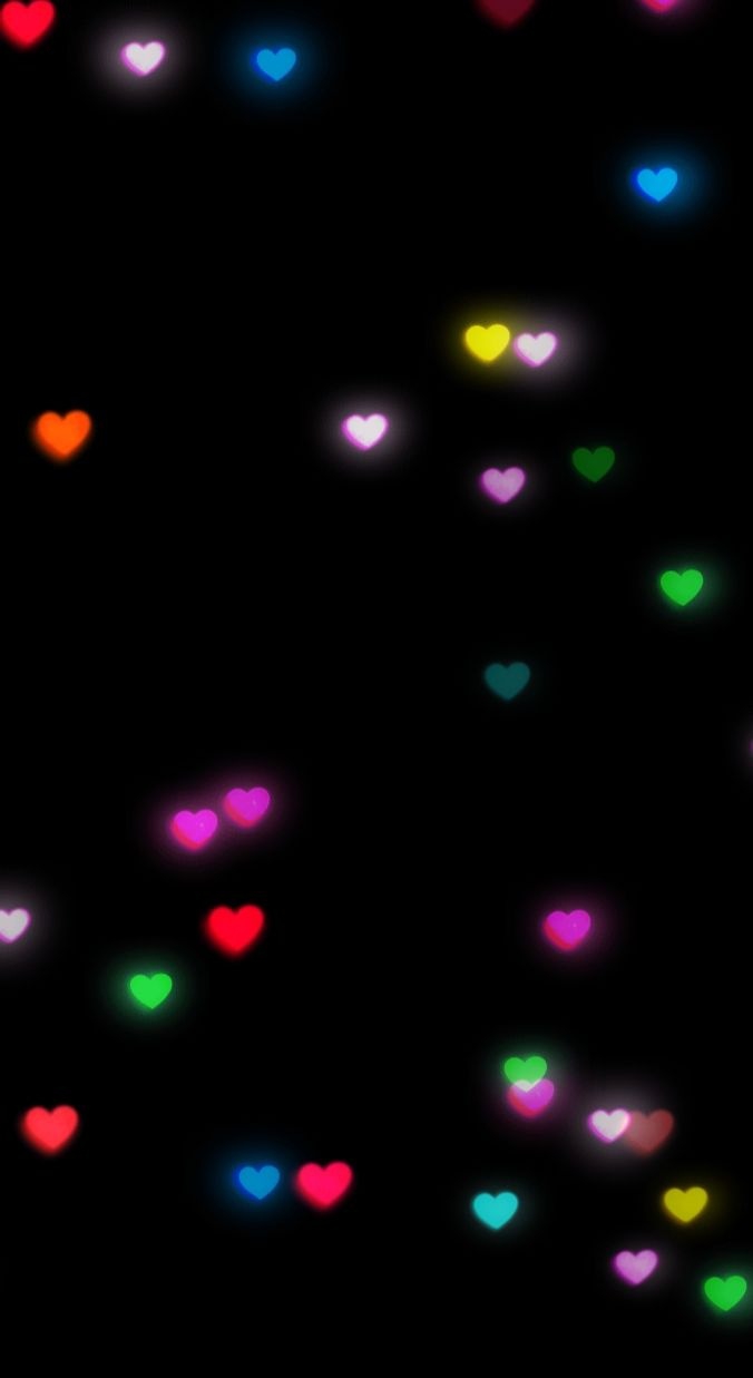 colourful hearts