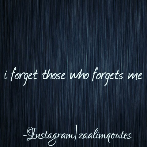 forget