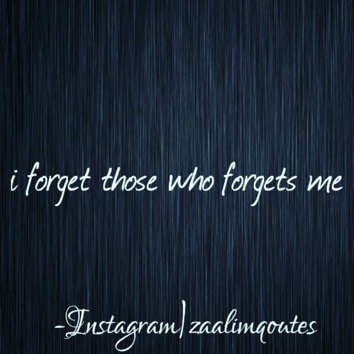 forget