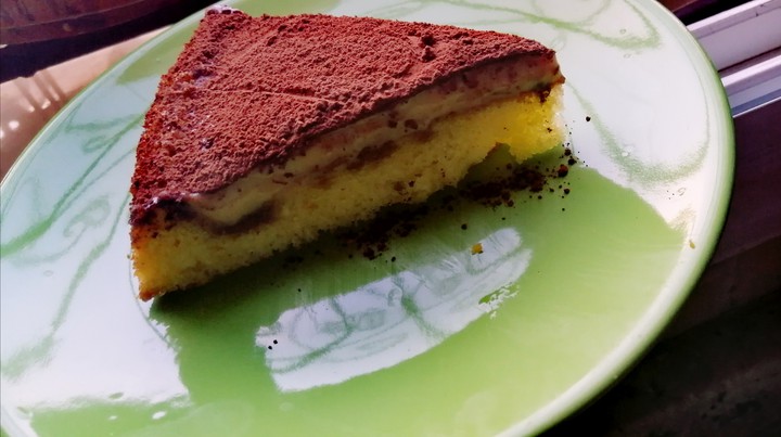 cake caramel cacahouète