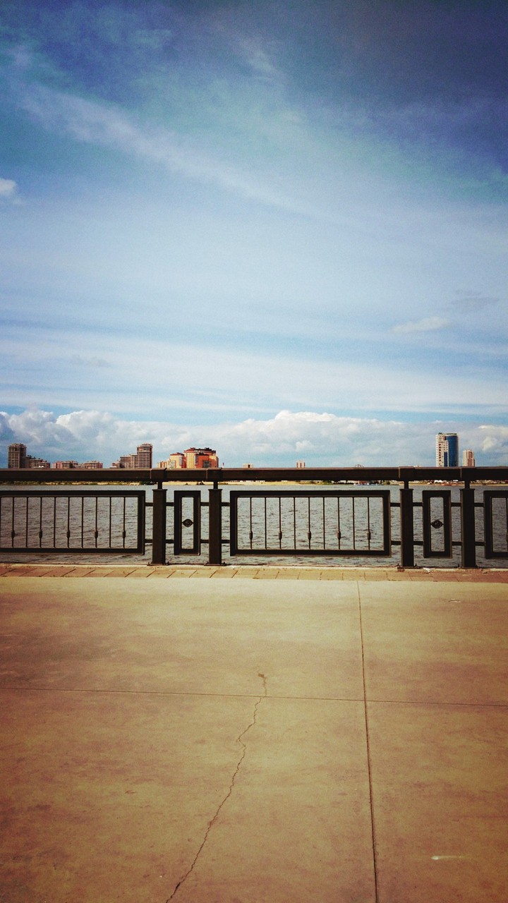 River embankment