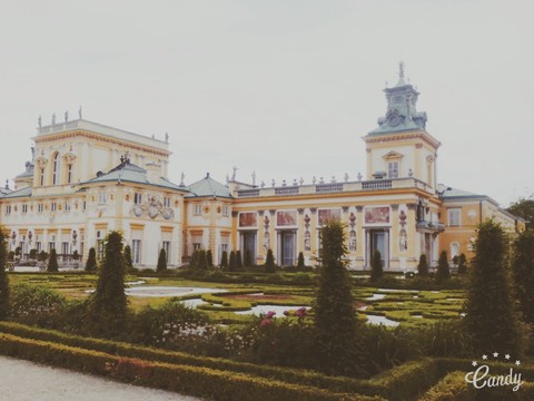 Wilanow Palace, beautiful Poland