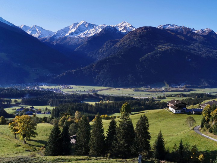 alpine valley in Austria