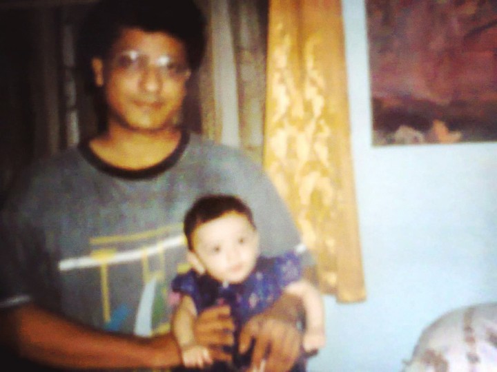 Father and daughter