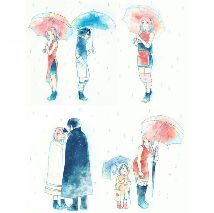Sasuke and Sakura