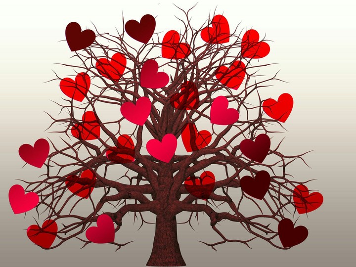 Hearts Tree