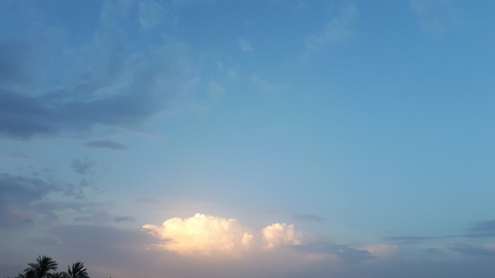 A beautiful cloud