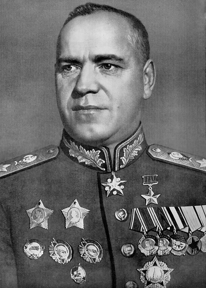 Fotografia de retrato de Georgy Zhukov