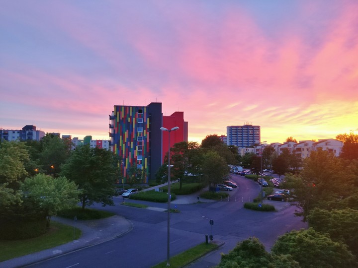 evening sky
