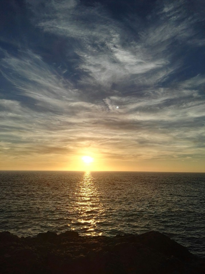 Sunset surprise!