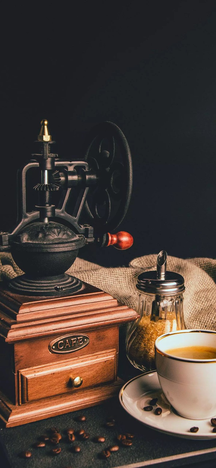 vintage coffee machine