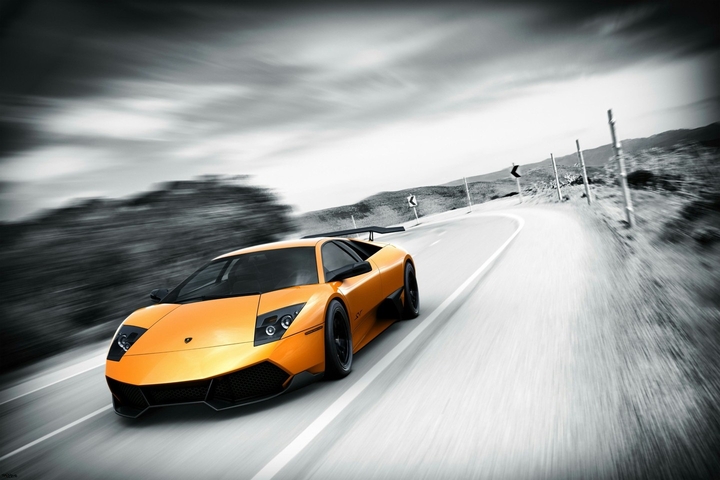 car yellow
