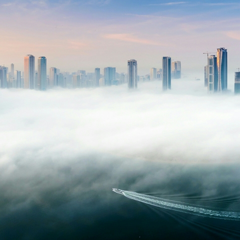 haze, skyscraper wallpapers