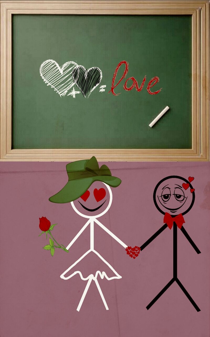 ♡ + ♡ = Love