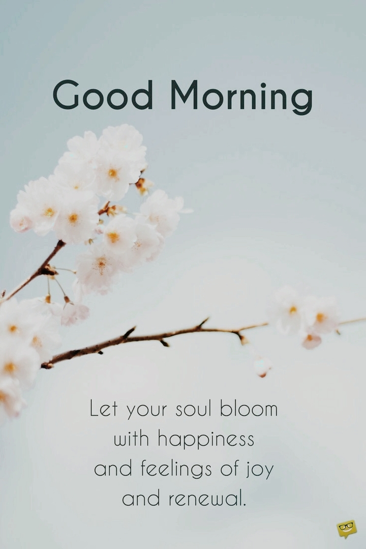 good morning
