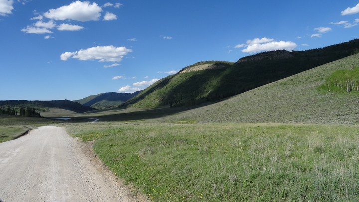 Scenic rolling hills