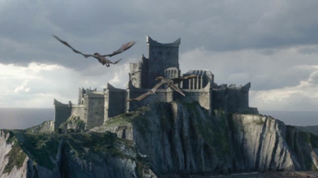 dragons over Westeros