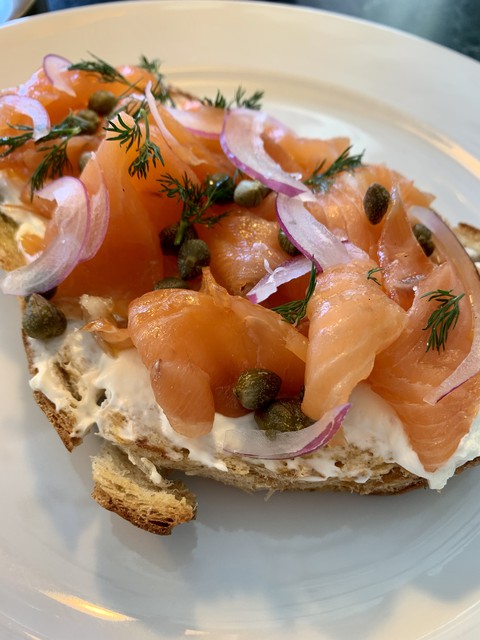 salmon toast