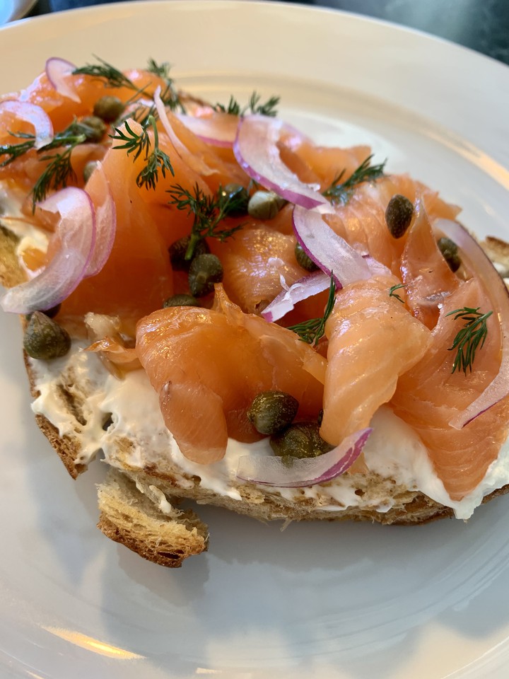 salmon toast