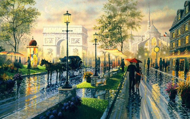 Paris Walk by Ken Shotwell
