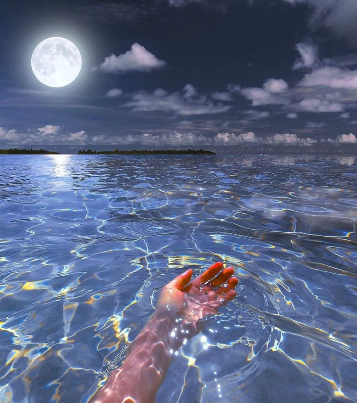under the moon