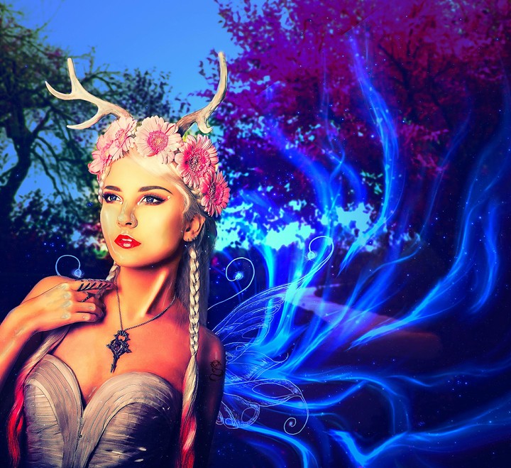 Lighting # Blue Fantasy