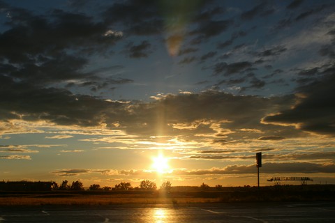 шпалери afterglow, morning