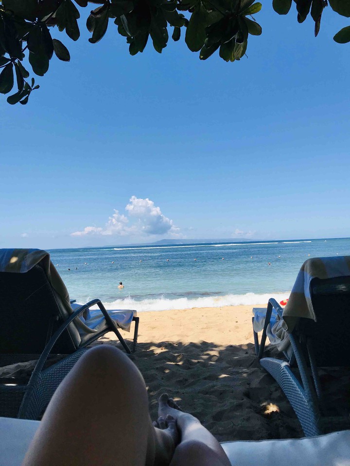 Dreaming on the beach