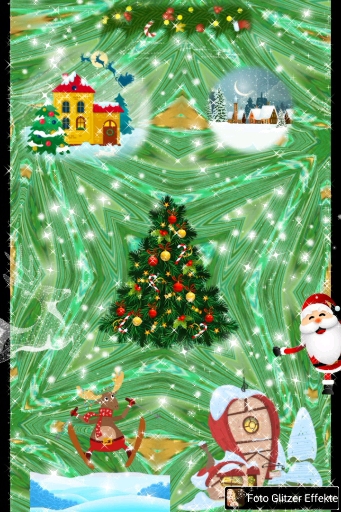 Glitzernder Baum