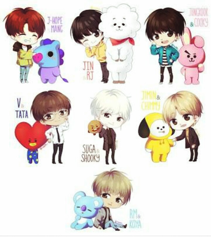 BTS y BT21