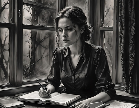 шпалери reading, monochrome
