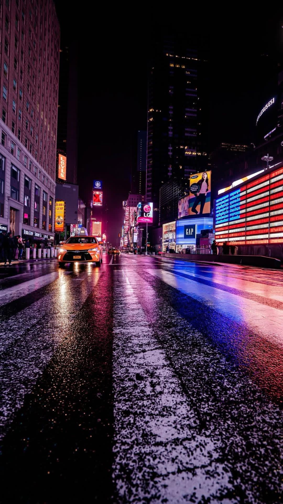 sfondi road, night
