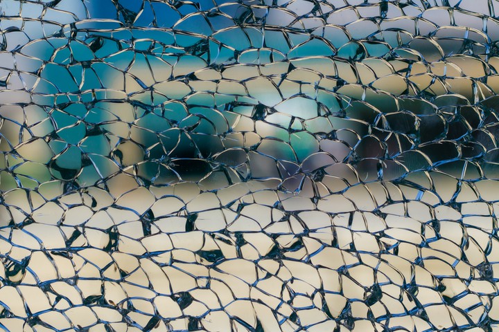 broken glass