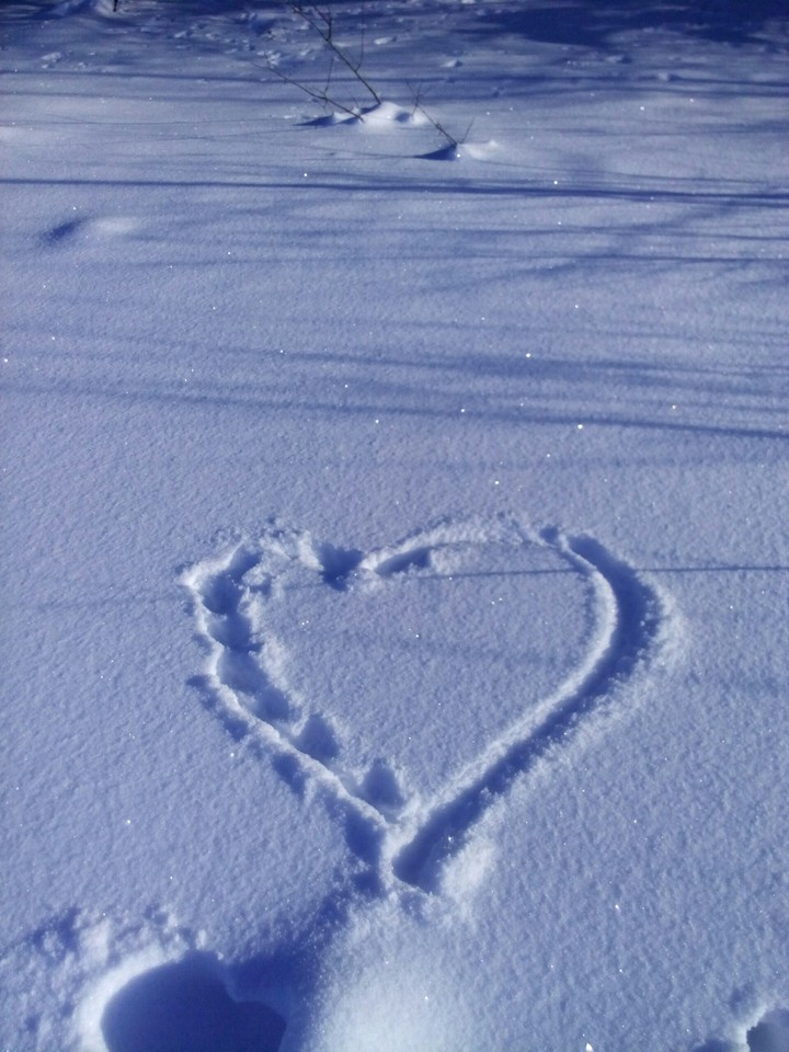 снег,love