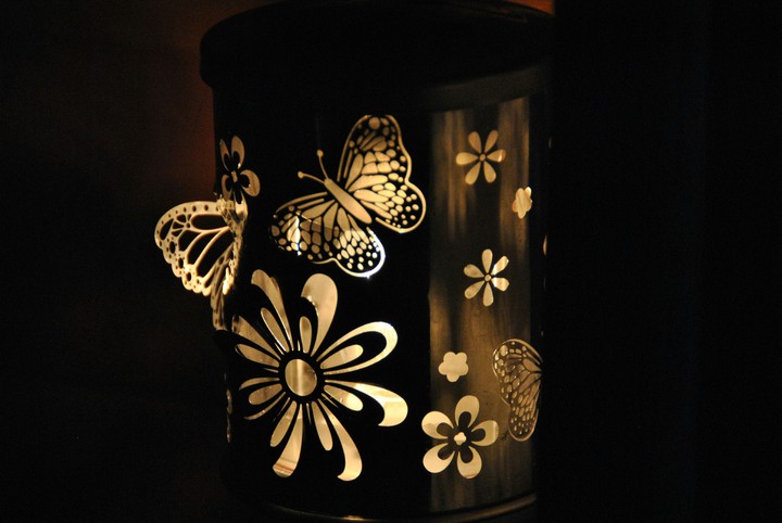 butterfly lamp