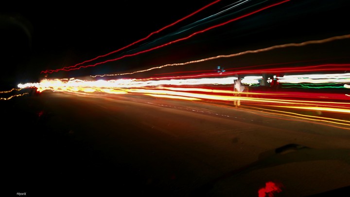 busy road