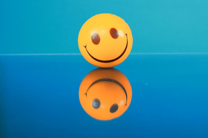 smiley yellow ball