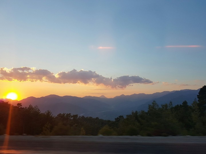 Sunset in Turkey