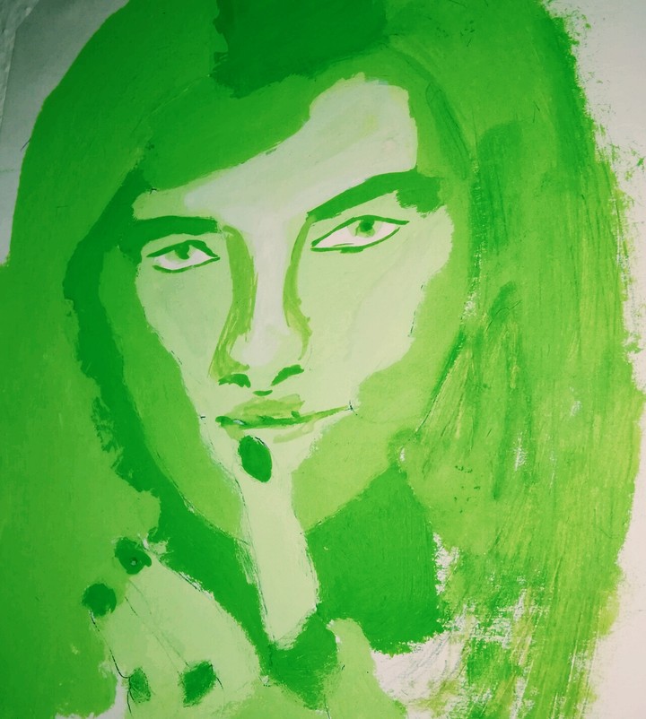 Woman in Green