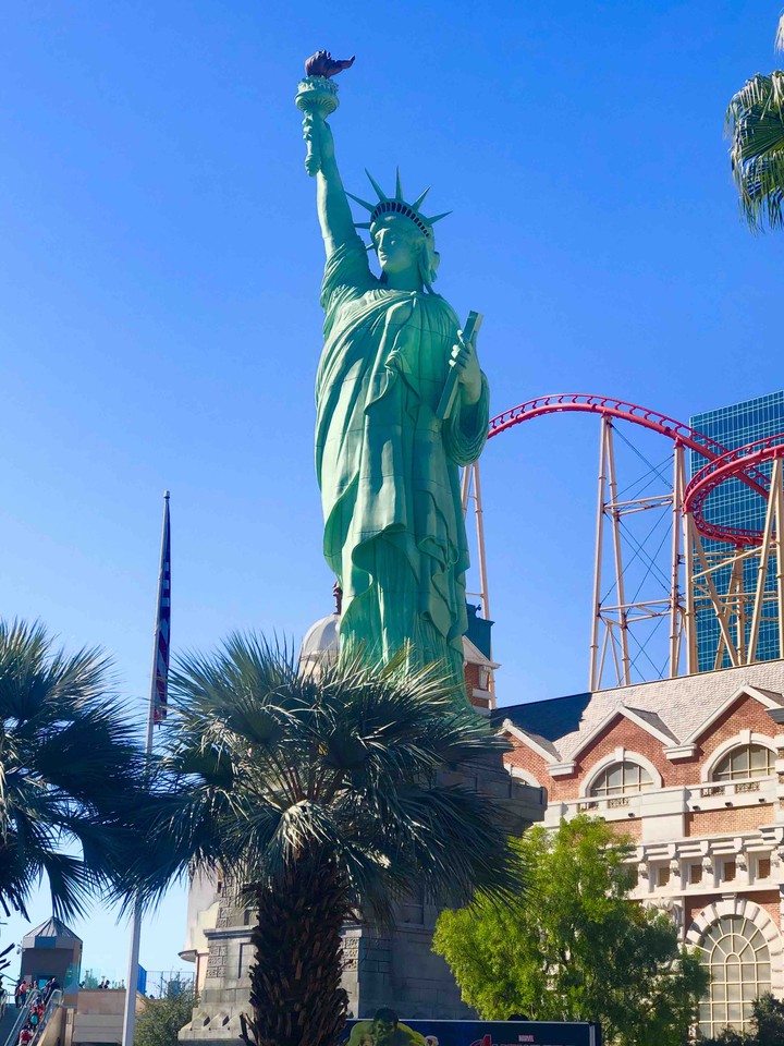 Estatua de la libertad en las vegas nevada